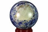Polished Sodalite Sphere #162693-1